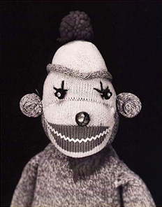 Arne Svenson.  Sock Monkey.