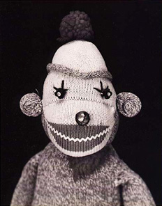 Arne Svenson.  Sock Monkey.